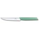 Нож кухонный Victorinox Swiss Modern (6.9006.12W41) стальной столовый для стейка лезв.120мм серрейт. заточка мятный