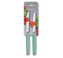 Набор ножей кухон. Victorinox Swiss Modern 6.9006.11W41B компл.:2предм. мятный блистер