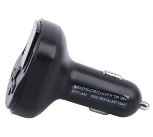 Автомобильный FM-модулятор ACV FMT-122B черный MicroSD BT USB (37576)