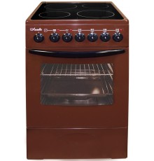 Плита Электрическая Лысьва EF4005MK00 коричневый стеклокерамика (без крышки)