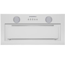 Вытяжка встраиваемая Maunfeld TRAPEZE 602IG белый управление: кнопочное (1 мотор)