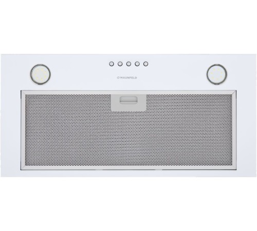 Вытяжка встраиваемая Maunfeld Crosby Power 50 белый управление: кнопочное (1 мотор)