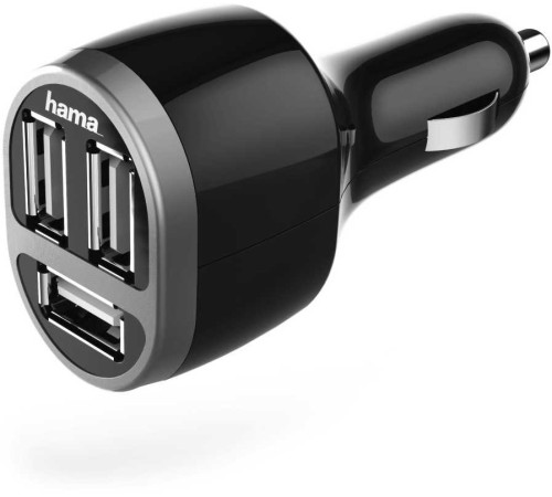 Автомобильное зар./устр. Hama H-173603 2.1A+2.1A+1A 3xUSB универсальное черный (00173603) Автомобильное зар./устр. Hama H-173603 2.1A+2.1A+1A 3xUSB универсальное черный (00173603)