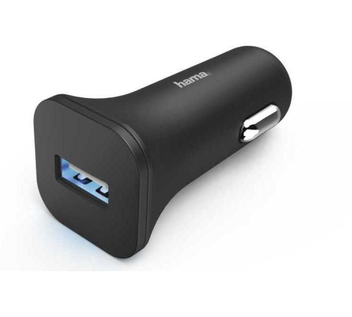 Автомобильное зар./устр. Hama H-183261 1.2A USB универсальное черный (00183261) Автомобильное зар./устр. Hama H-183261 1.2A USB универсальное черный (00183261)