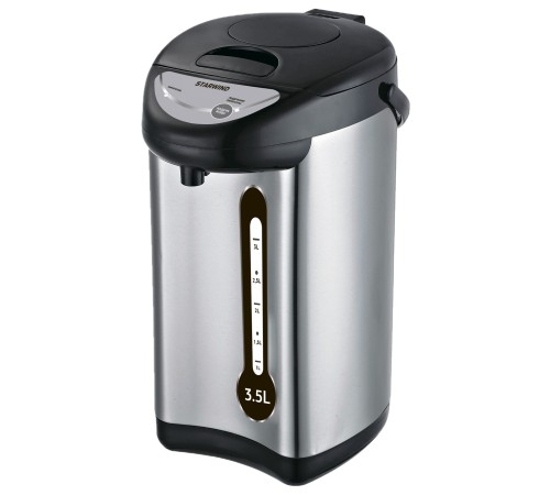 Термопот Starwind STP2830 3.5л. 750Вт серебристый/черный