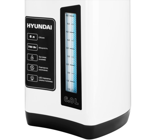 Термопот Hyundai HYTP-3850 6л. 750Вт белый/черный Термопот Hyundai HYTP-3850 6л. 750Вт белый/черный