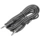 Кабель соединительный аудио Buro BAAC002-2 Jack 3.5 (m)/Jack 3.5 (m) 2м. черный