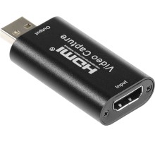 Адаптер аудио-видео Premier PX 5-990A HDMI (f)/USB черный (5-990A)