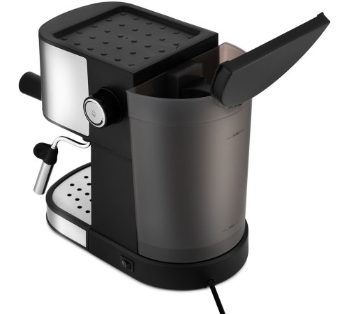 Кофеварка рожковая Kitfort КТ-753 850Вт черный/нержавеющая сталь Кофеварка рожковая Kitfort КТ-753 850Вт черный/нержавеющая сталь