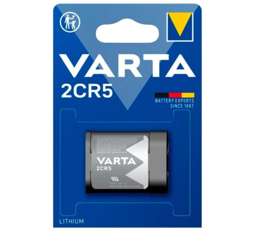 Батарея Varta Lithium BL1 2CR5 (1шт) блистер Батарея Varta Lithium BL1 2CR5 (1шт) блистер