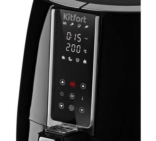 Аэрогриль Kitfort KT-2227 1500Вт черный Аэрогриль Kitfort KT-2227 1500Вт черный