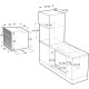 Духовой шкаф Электрический Gorenje BO6735E05X нержавеющая сталь/черный