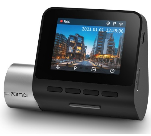 Видеорегистратор 70Mai Dash Cam Pro Plus+ черный 5Mpix 1944x2592 1080p 140гр. GPS MSC8336D Видеорегистратор 70Mai Dash Cam Pro Plus+ черный 5Mpix 1944x2592 1080p 140гр. GPS MSC8336D