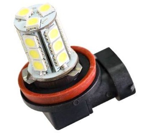 Лампа автомобильная светодиодная Sho-Me H11-18SMD H11 12В (упак.:2шт) Лампа автомобильная светодиодная Sho-Me H11-18SMD H11 12В (упак.:2шт)