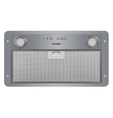 Вытяжка встраиваемая Hyundai HBB 6035 IX серебристый управление: кнопочное (1 мотор)