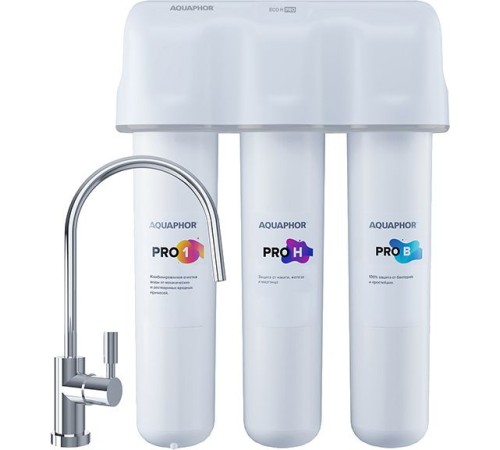 Водоочиститель Аквафор Кристалл ECO H Pro белый Водоочиститель Аквафор Кристалл ECO H Pro белый