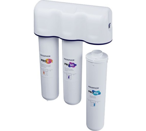 Водоочиститель Аквафор OSMO Pro-050-3-А-М белый 10л. Водоочиститель Аквафор OSMO Pro-050-3-А-М белый 10л.
