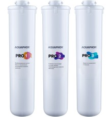 Комплект картриджей Аквафор Baby Pro для проточных фильтров (упак.:3шт)