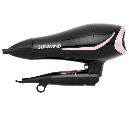 Фен SunWind SUHD 550 2200Вт черный/розовое золото Фен SunWind SUHD 550 2200Вт черный/розовое золото