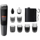 Триммер Philips MG5720/15 антрацит/черный (насадок в компл:9шт)