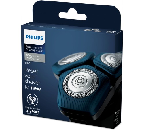 Сменная головка Philips SH71/50 для бритв (упак.:3шт)