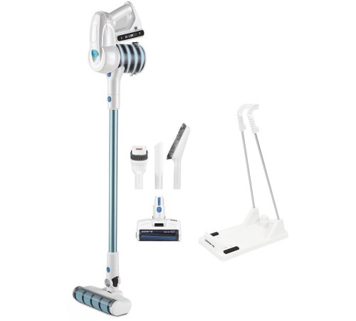 Пылесос Polaris HandStick Pro PVCS 4000 450Вт белый/бирюзовый