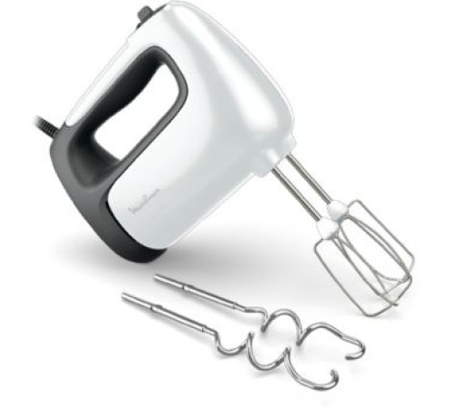 Миксер ручной Moulinex HM460110 500Вт белый/черный Миксер ручной Moulinex HM460110 500Вт белый/черный
