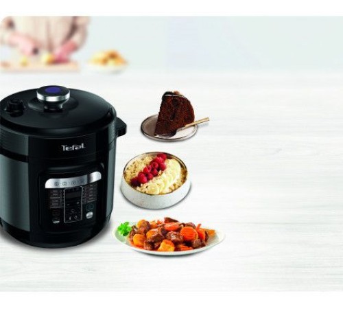 Мультиварка-скороварка Tefal Home Chef CY601832 6л 1000Вт черный