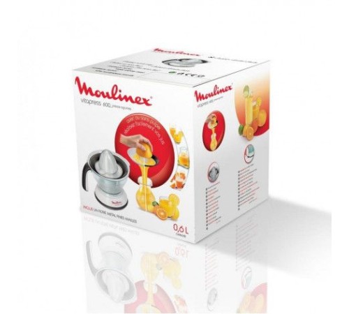 Соковыжималка цитрусовая Moulinex Vitapress PC300B10 25Вт рез.сок.:600мл. белый