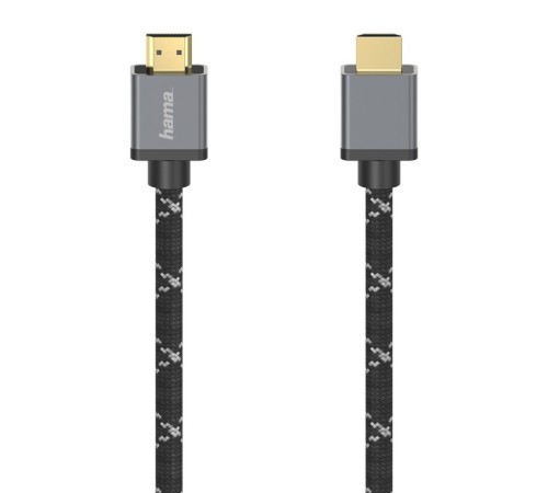 Кабель аудио-видео Hama H-205240 HDMI (m)/HDMI (m) 3м. позолоч.конт. черный/серый (уп.:1шт) (00205240) Кабель аудио-видео Hama H-205240 HDMI (m)/HDMI (m) 3м. позолоч.конт. черный/серый (уп.:1шт) (00205240)