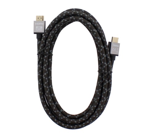 Кабель аудио-видео Hama H-205240 HDMI (m)/HDMI (m) 3м. позолоч.конт. черный/серый (уп.:1шт) (00205240) Кабель аудио-видео Hama H-205240 HDMI (m)/HDMI (m) 3м. позолоч.конт. черный/серый (уп.:1шт) (00205240)