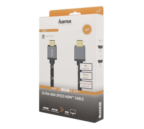 Кабель аудио-видео Hama H-205240 HDMI (m)/HDMI (m) 3м. позолоч.конт. черный/серый (уп.:1шт) (00205240) Кабель аудио-видео Hama H-205240 HDMI (m)/HDMI (m) 3м. позолоч.конт. черный/серый (уп.:1шт) (00205240)