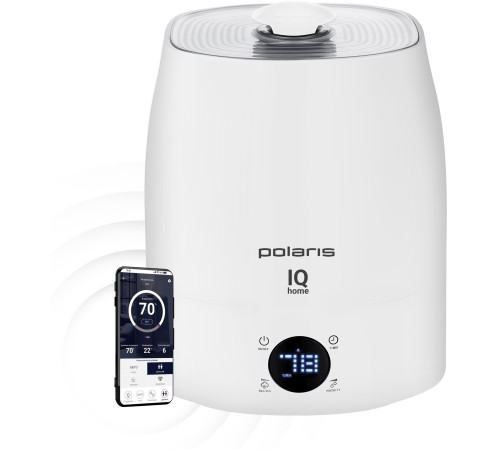 Увлажнитель воздуха Polaris PUH 4040 WIFI IQ Home 30Вт (ультразвуковой) белый Увлажнитель воздуха Polaris PUH 4040 WIFI IQ Home 30Вт (ультразвуковой) белый