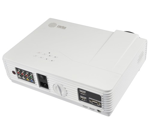Проектор Cactus CS-PRO.09WT.WXGA-W LCD 300Lm ANSI (1280x720) 2000:1 ресурс лампы:50000часов 2xUSB typeA 2xHDMI 4.7кг