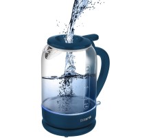 Чайник электрический Polaris PWK 1759CGL 1.5л. 2150Вт синий корпус: стекло/пластик
