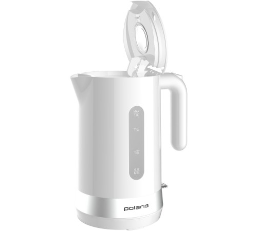 Чайник электрический Polaris PWK 1803C 1.8л. 2200Вт белый корпус: пластик