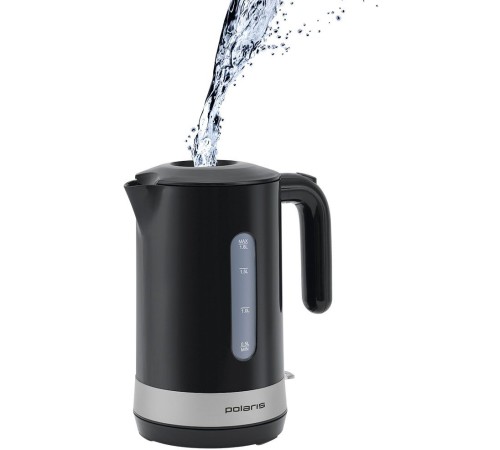 Чайник электрический Polaris PWK 1803C 1.8л. 2200Вт черный корпус: пластик