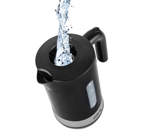 Чайник электрический Polaris PWK 1803C 1.8л. 2200Вт черный корпус: пластик