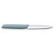 Нож кухонный Victorinox Swiss Modern (6.9006.10W21) стальной универсальный лезв.100мм серрейт. заточка голубой