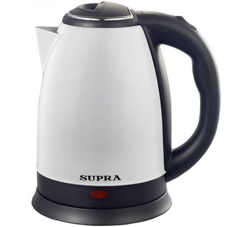 Чайник электрический Supra KES-1846SW 1.8л. 1500Вт белый/черный корпус: металл/пластик Чайник электрический Supra KES-1846SW 1.8л. 1500Вт белый/черный корпус: металл/пластик