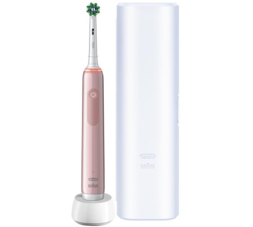 Зубная щетка электрическая Oral-B Pro 3/D505.513.3X розовый Зубная щетка электрическая Oral-B Pro 3/D505.513.3X розовый