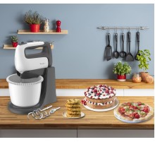 Миксер стационарный Moulinex HM464110 500Вт белый/черный