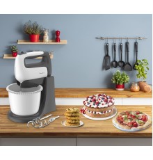 Миксер стационарный Moulinex HM464110 500Вт белый/черный