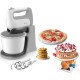 Миксер стационарный Moulinex HM464110 500Вт белый/черный