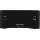Радиобудильник Harper HCLK-1006 черный LED подсв:зеленая часы:цифровые AM/FM