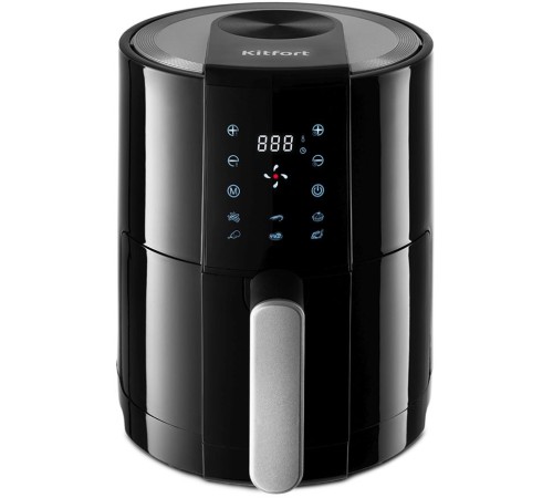 Аэрогриль Kitfort КТ-2225 1000Вт черный Аэрогриль Kitfort КТ-2225 1000Вт черный