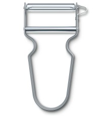Овощечистка для овощей и фруктов Victorinox Rex серебристый упак.:европодвес (6.0900)