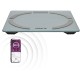 Весы напольные электронные Polaris PWS 1886 IQ Home макс.180кг серебристый