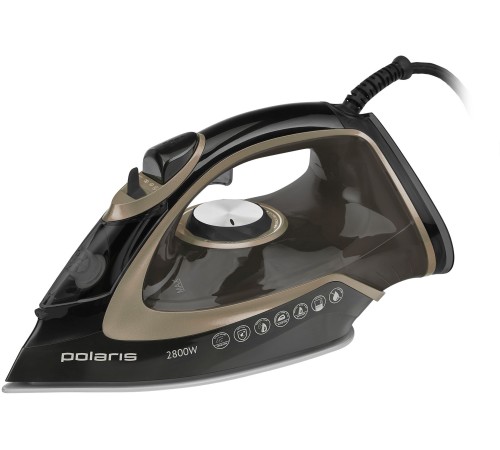 Утюг Polaris PIR 2821AK 2800Вт черный/золотистый