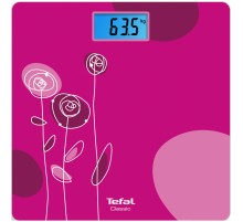 Весы напольные электронные Tefal PP1531V0 макс.160кг розовый/рисунок